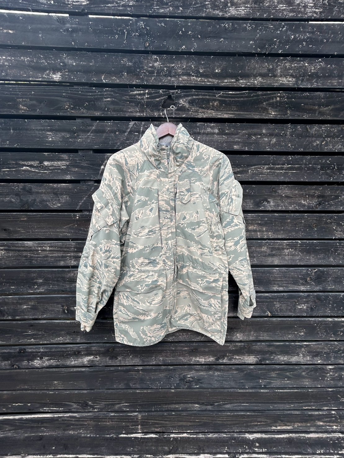 米軍実物 USAF ABU デジタルタイガーカモ フィールドジャケット W7395 ミリタリー