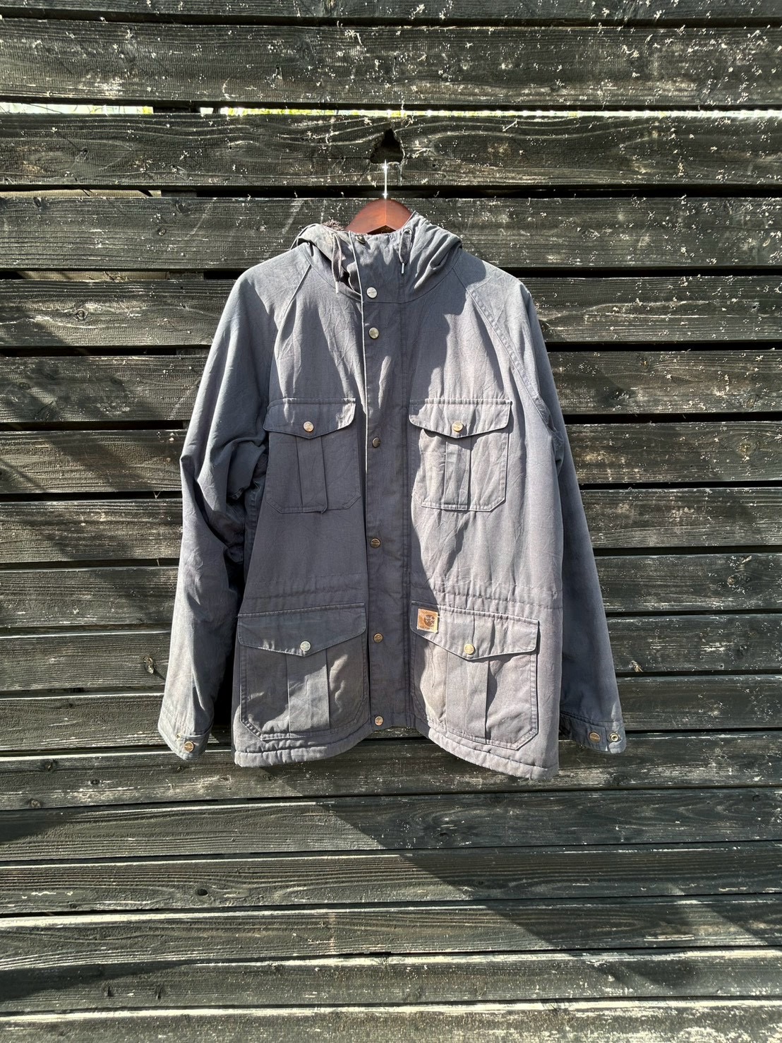 Carhartt カーハート フード付き フィールドジャケット 裏ボア ネイビー Lサイズ